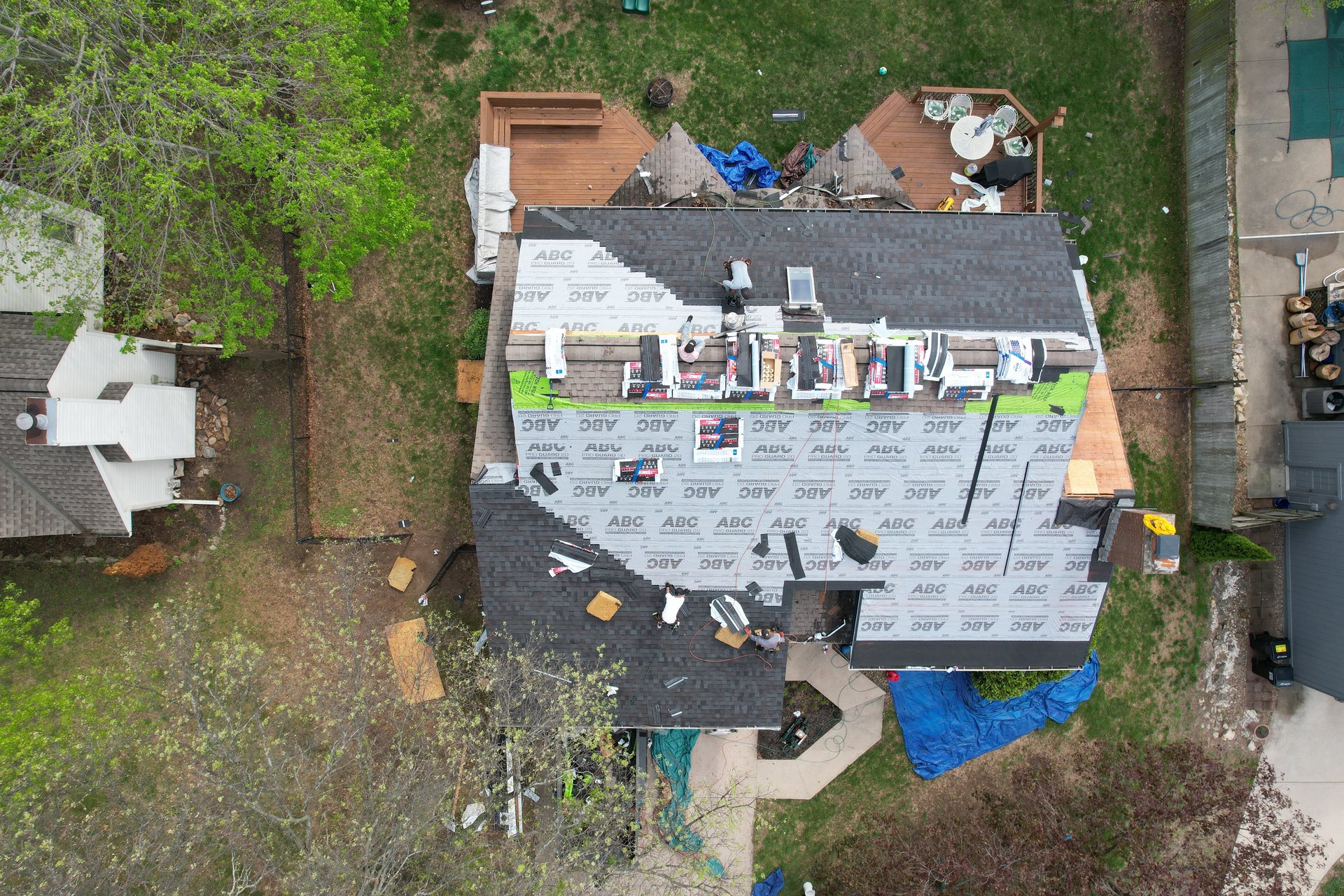 Roofing installation KC