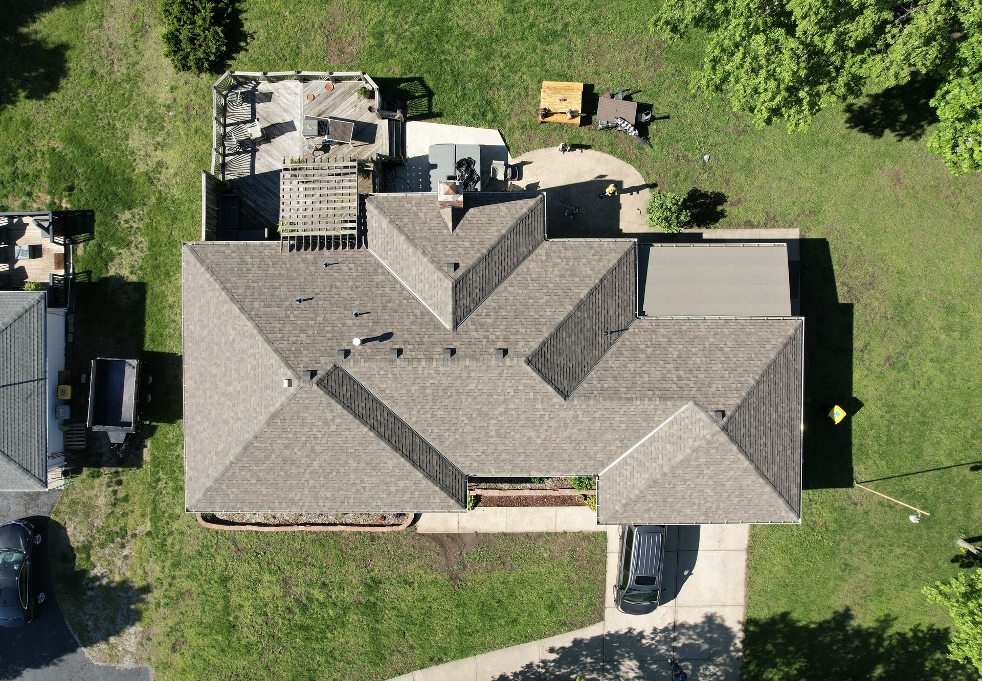 KC roofing project
