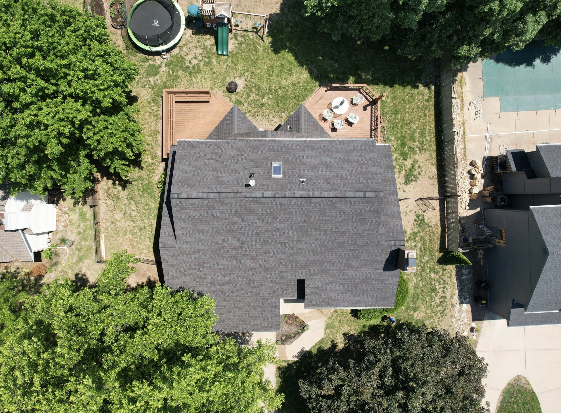 Completed roof KC area
